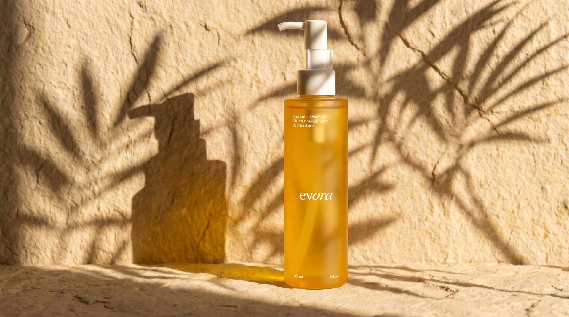Evora — Brand identity · French-inspired skincare